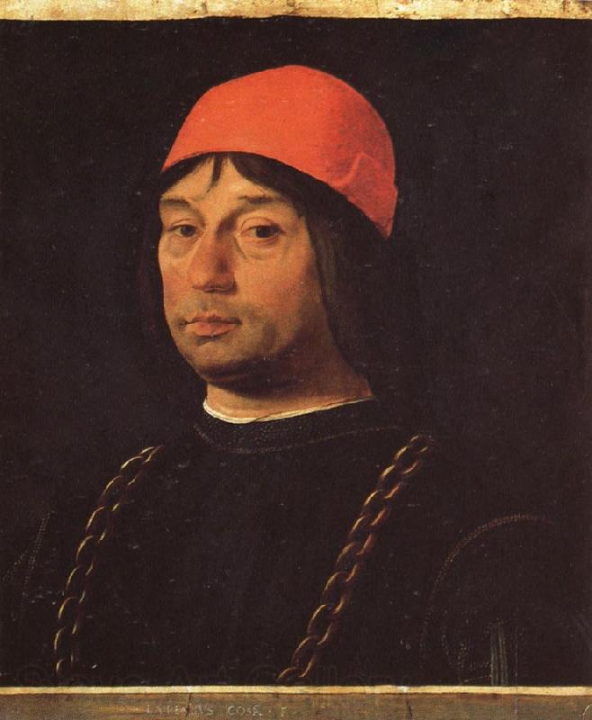 Lorenzo Costa Portrait of Giovanni II Bentivoglio Germany oil painting art